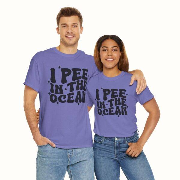 Unisex Funny Offensive Shirt: Ocean Pee Confessor