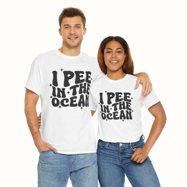 Unisex Funny Offensive Shirt: Ocean Pee Confessor
