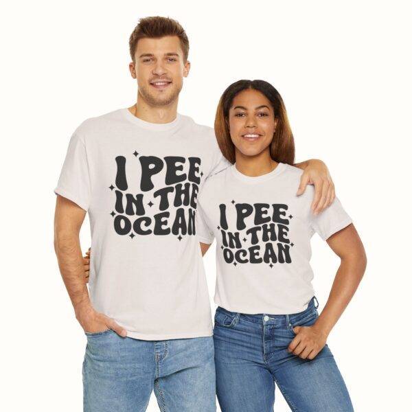 Unisex Funny Offensive Shirt: Ocean Pee Confessor
