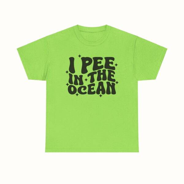 Unisex Funny Offensive Shirt: Ocean Pee Confessor