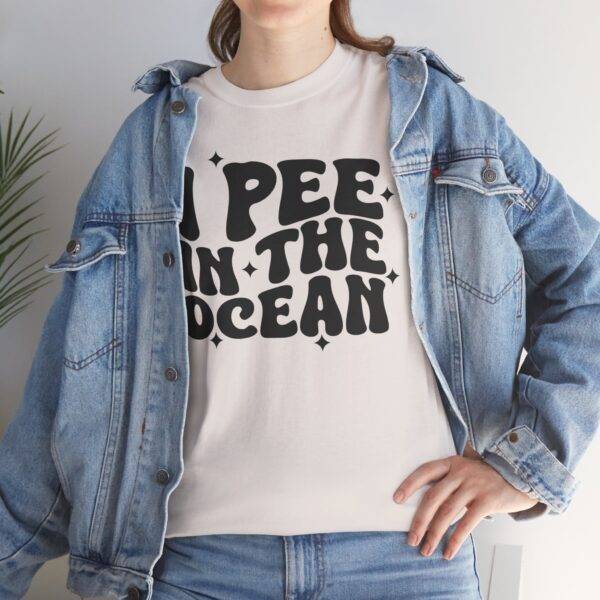 Unisex Funny Offensive Shirt: Ocean Pee Confessor