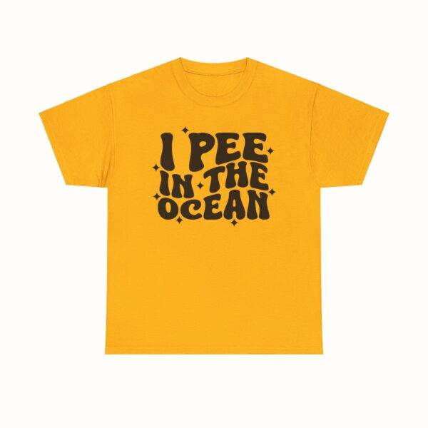 Unisex Funny Offensive Shirt: Ocean Pee Confessor
