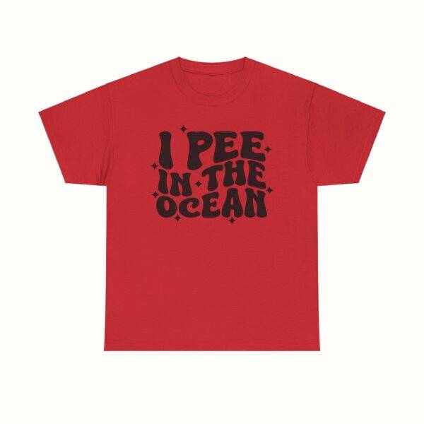 Unisex Funny Offensive Shirt: Ocean Pee Confessor