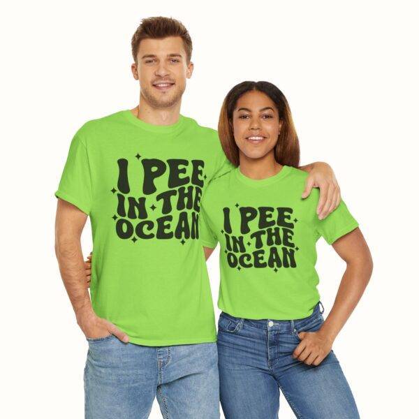 Unisex Funny Offensive Shirt: Ocean Pee Confessor