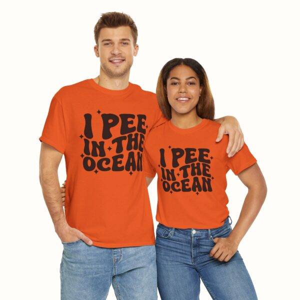 Unisex Funny Offensive Shirt: Ocean Pee Confessor