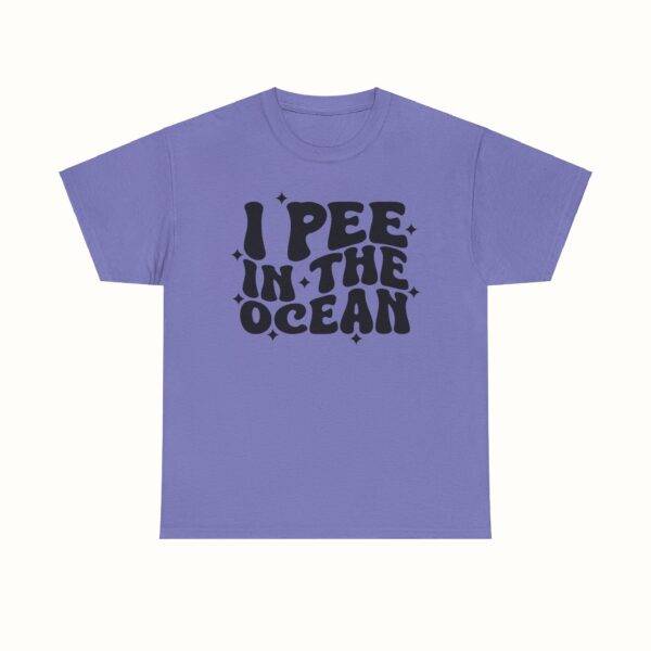 Unisex Funny Offensive Shirt: Ocean Pee Confessor