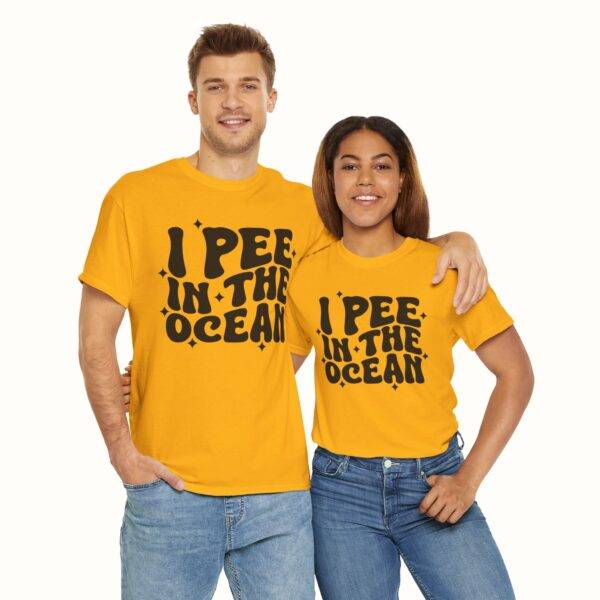 Unisex Funny Offensive Shirt: Ocean Pee Confessor