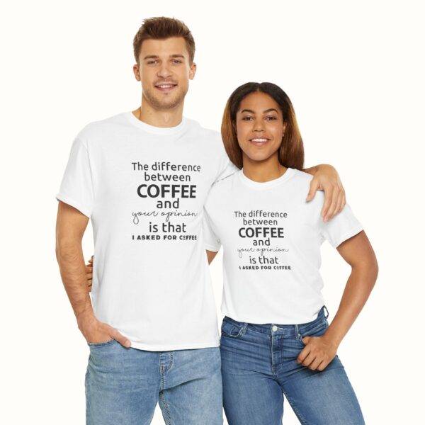 Unisex Funny Offensive Shirt: Unsolicited Opinion Silencer