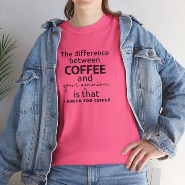 Unisex Funny Offensive Shirt: Unsolicited Opinion Silencer
