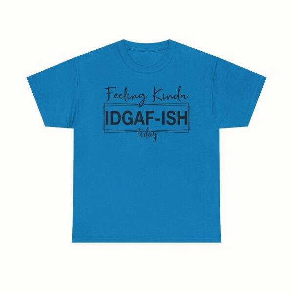 Unisex Funny Offensive Shirt: IDGAF Mood