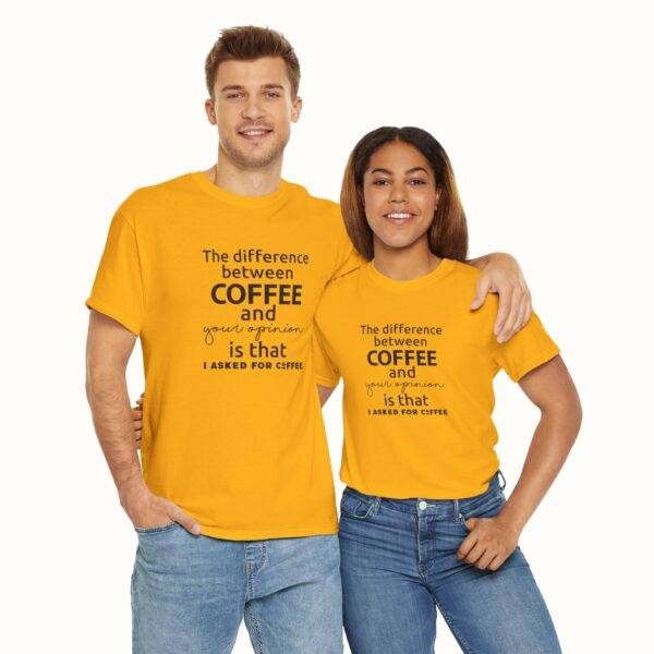 Unisex Funny Offensive Shirt: Unsolicited Opinion Silencer