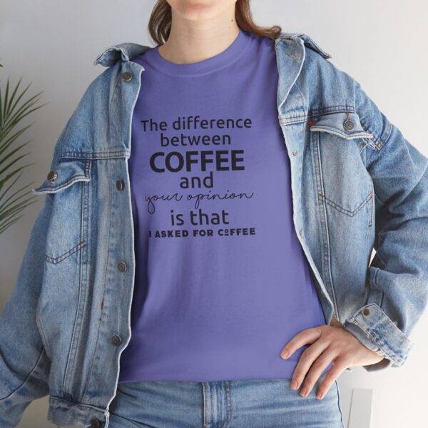 Unisex Funny Offensive Shirt: Unsolicited Opinion Silencer