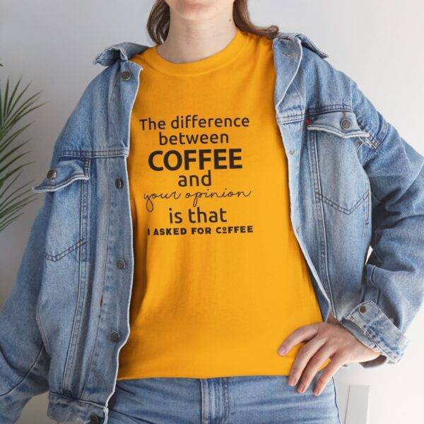 Unisex Funny Offensive Shirt: Unsolicited Opinion Silencer