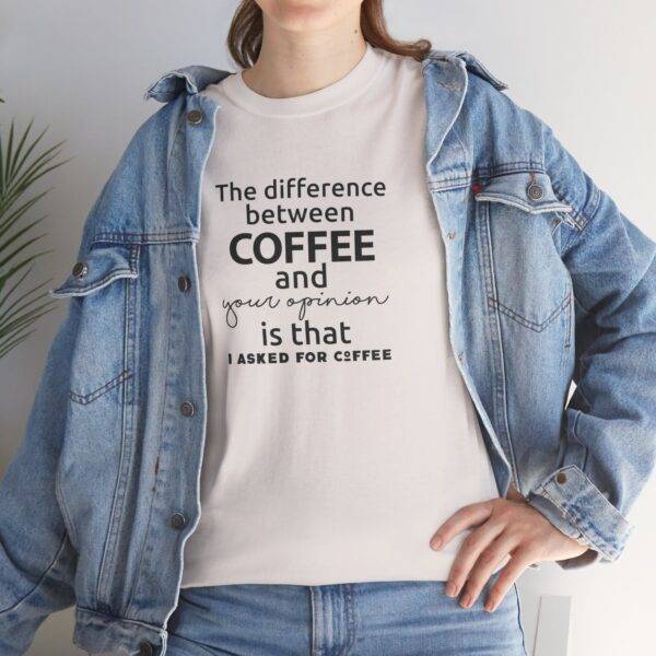 Unisex Funny Offensive Shirt: Unsolicited Opinion Silencer