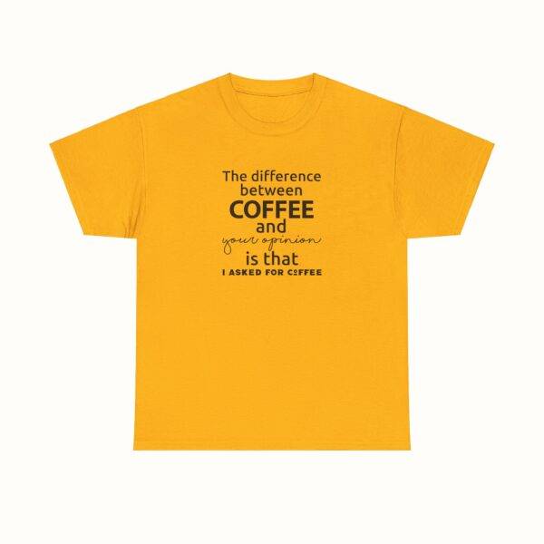 Unisex Funny Offensive Shirt: Unsolicited Opinion Silencer