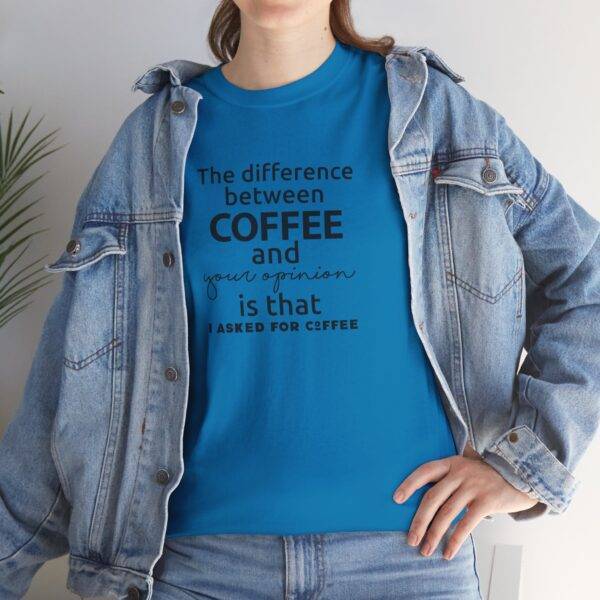 Unisex Funny Offensive Shirt: Unsolicited Opinion Silencer