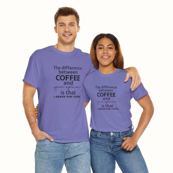Unisex Funny Offensive Shirt: Unsolicited Opinion Silencer