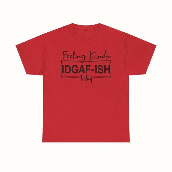 Unisex Funny Offensive Shirt: IDGAF Mood