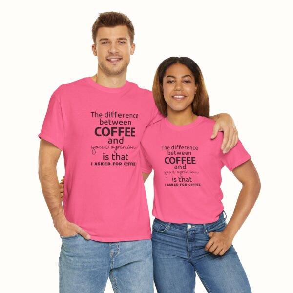 Unisex Funny Offensive Shirt: Unsolicited Opinion Silencer