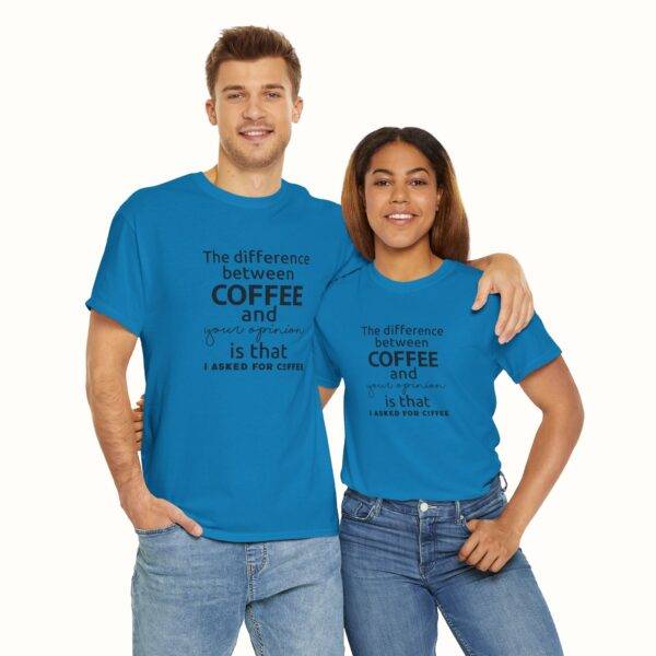 Unisex Funny Offensive Shirt: Unsolicited Opinion Silencer