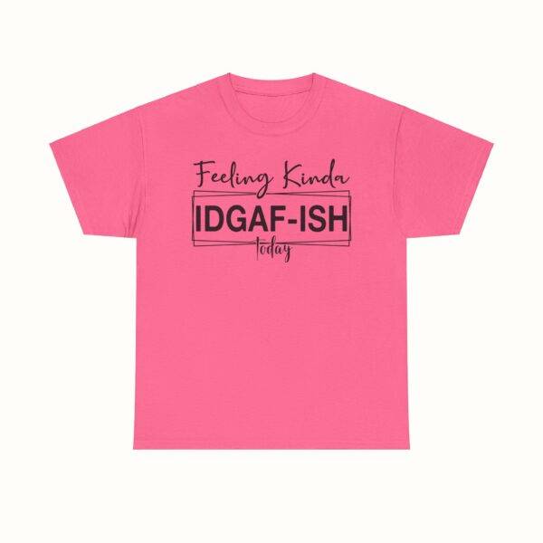 Unisex Funny Offensive Shirt: IDGAF Mood