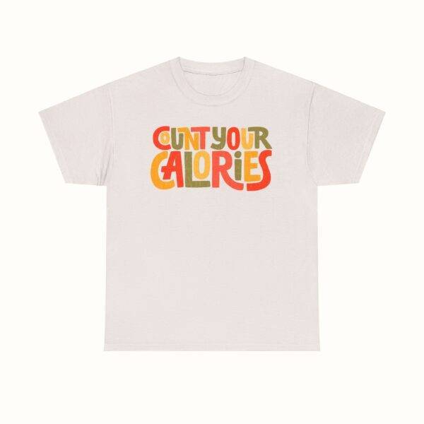 Unisex Funny Gym Shirt: Calorie Counting Chaos