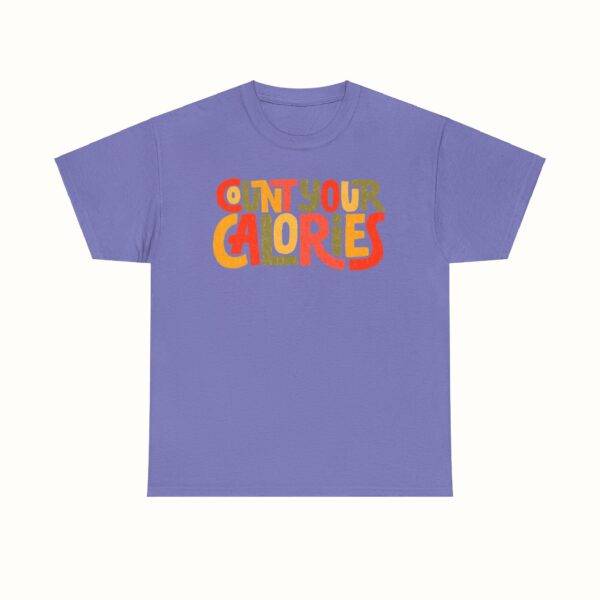 Unisex Funny Gym Shirt: Calorie Counting Chaos